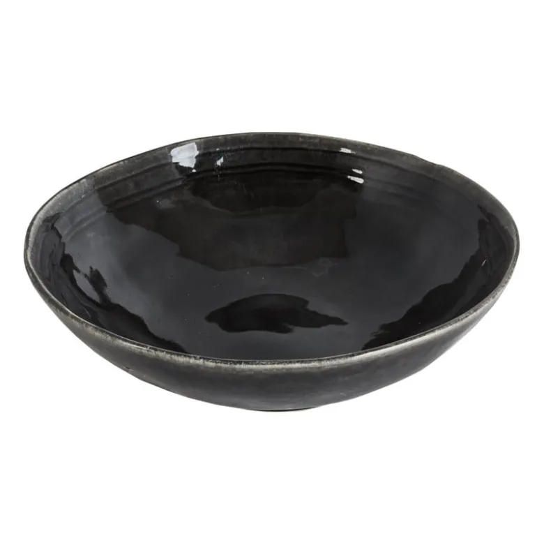 Schaal Toscane - zwart - 30 cm