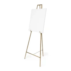 Schildersezel voor welkomstbord - goud - 146.7 cm
