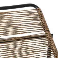 Schommel ligbed - bruin/zwart - 62x70.5x155 cm