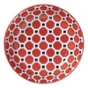 Schoteltje Anne - rood/blauw - ø9.7x2 cm