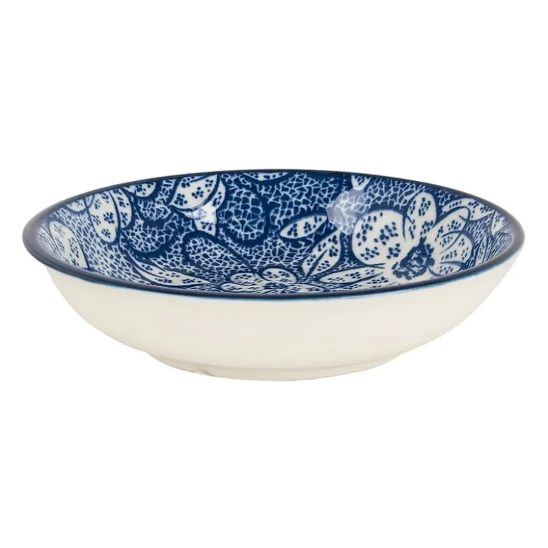 Schoteltje blue print - botanic - ⌀9.5 cm