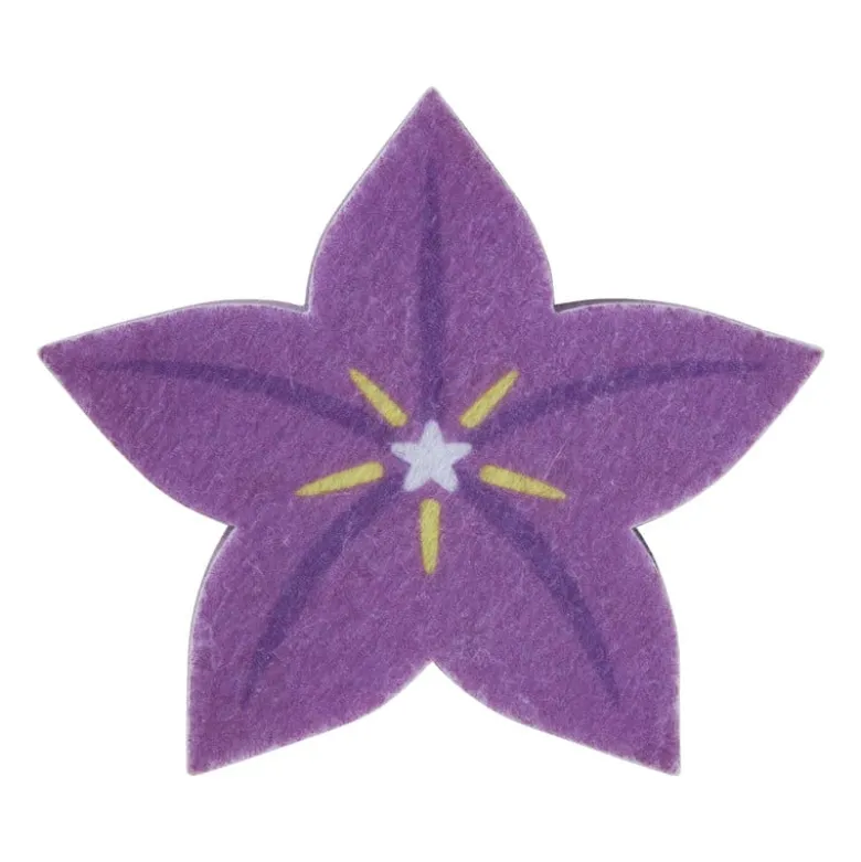 Schuurspons bloem - diverse varianten - 10x7x3 cm
