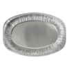 Serveerschaal - aluminium - 2.4x35.2x24.7 cm - set van 3