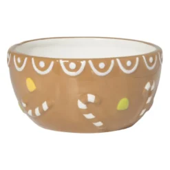 Serveerschaaltje gingerbread - bruin - ø14x6.9 cm