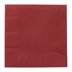 Servetten bordeauxrood - 33x33 cm - set van 20