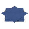 Servetten donkerblauw - 33x33 cm - set van 20