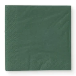Servetten donkergroen - 33x33 cm - set van 20