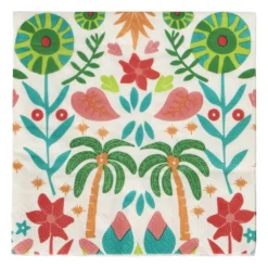 Servetten tropical - 33x33 cm - set van 20