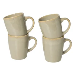 Serviesset - beige - 16-delig - 4 persoons - reactive glaze
