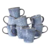 Serviesset Toscane - donkerblauw - 32-delig - 8 persoons