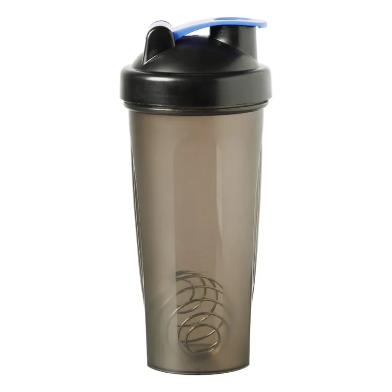 Shakebeker - 700 ml - zwart/blauw