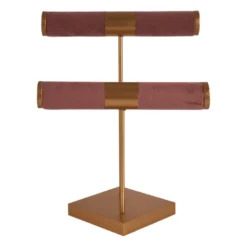 Sieradenrek - roze - 27x12x28 cm