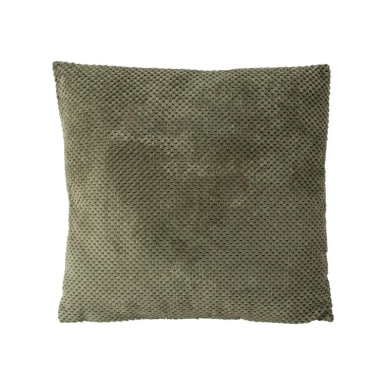 Sierkussen blokje - groen - 45x45 cm