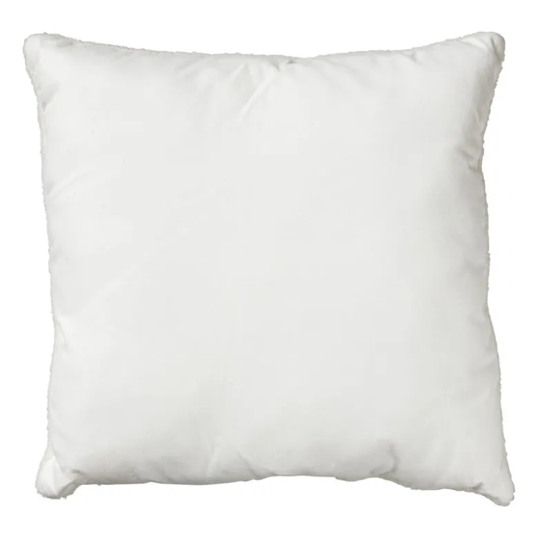 Sierkussen teddy - beige - 45x45 cm