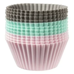 Siliconen cupcakevormpjes - set van 12