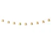 Slinger met 10 solar lampjes - bruin - 335 cm