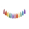 Slinger tassel regenboog - 3 meter