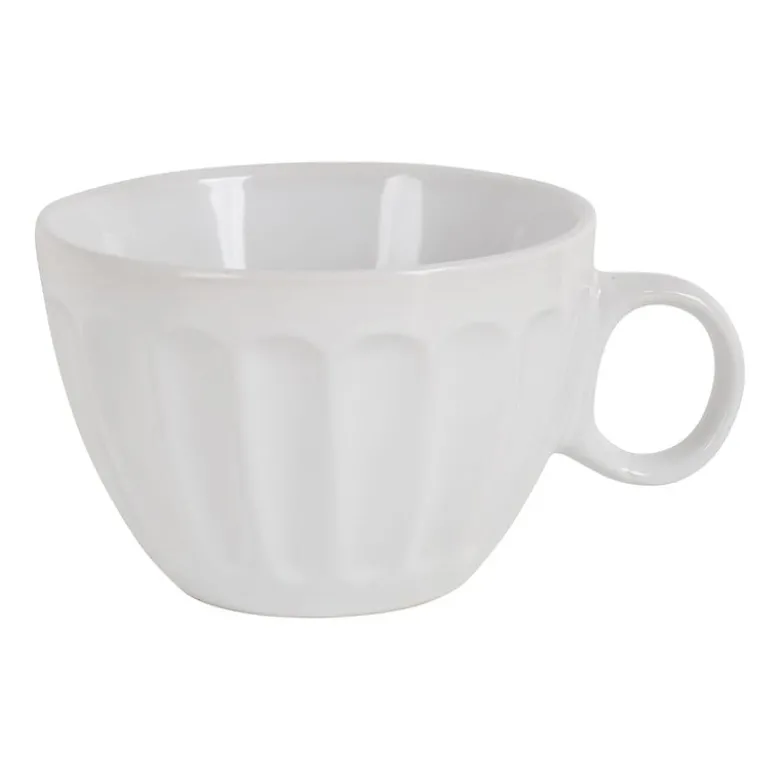 Soepkom facet - Wit - 360 ml
