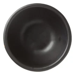 Soja schaaltje - zwart - ⌀8x4 cm