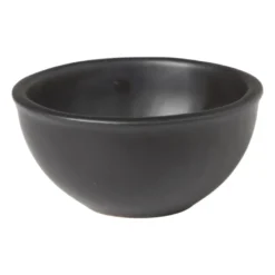 Soja schaaltje - zwart - ⌀8x4 cm