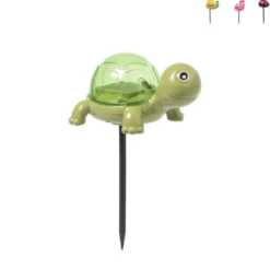 Solar dieren op steker - diverse varianten - 15x10.7x5 cm