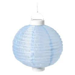 Solar tuinlampion - blauw - ø25 cm