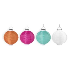 Solar tuinlampion - wit - 25 cm