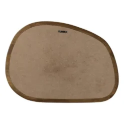 Spiegel organic - bruin - 38x55 cm