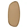 Spiegel organic - bruin - 70x33 cm