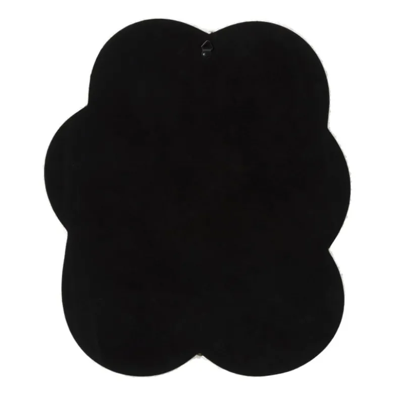 Spiegel teddy bloem - 40x34 cm