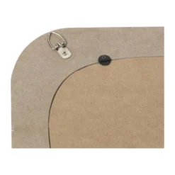 Spiegel wave - wit - 60x40 cm