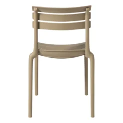 Stapelbare tuinstoel Napoli - taupe - 83x55x48 cm