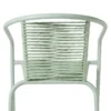 Stapelbare tuinstoel Tim - groen - 73x53x62 cm