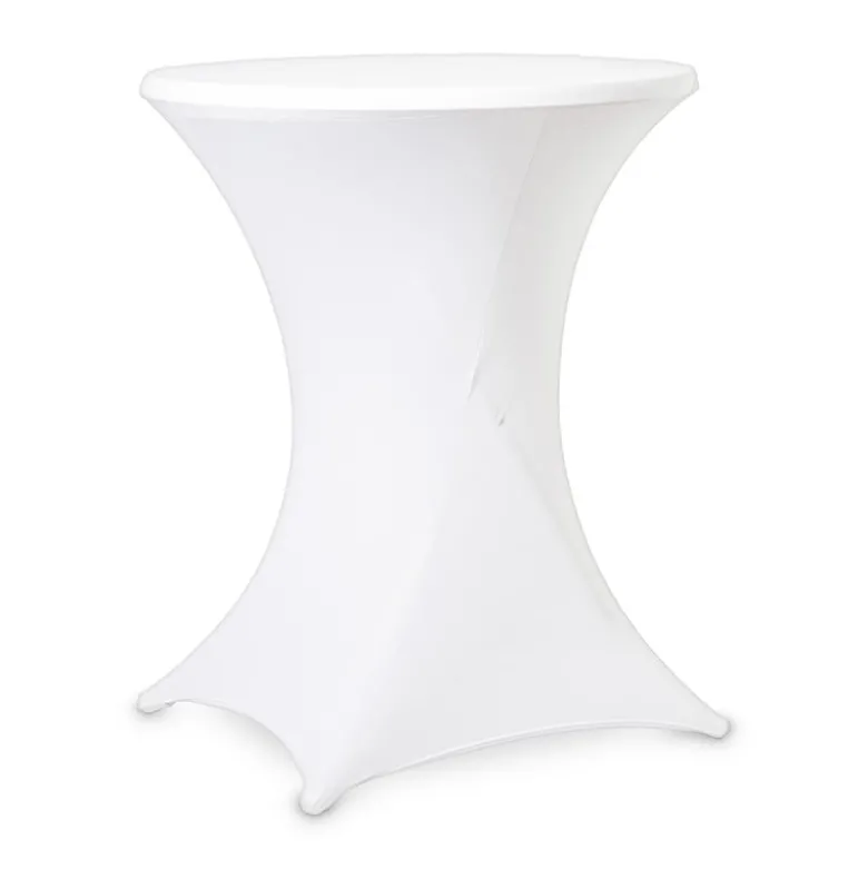 Statafelrok - wit - polyester - 80x110 cm