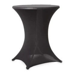 Statafelrok - zwart - polyester - 80x110 cm