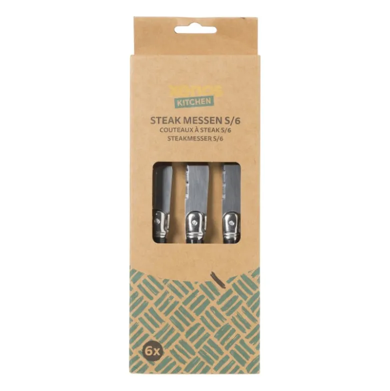 Steak messen - 23 cm - set van 6