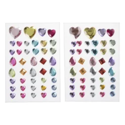 Stickers ringstones - set van 41 - 12x10x0.5 cm