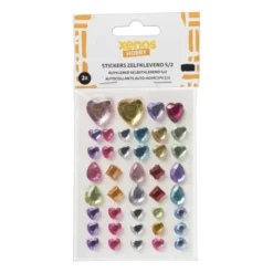 Stickers ringstones - set van 41 - 12x10x0.5 cm