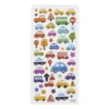 Stickervel auto's - set van 54 3D stickers