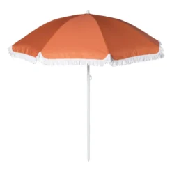 Strandparasol Tess - oranje - ø150x180 cm