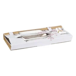 Sushi set - roze/wit - 4-delig