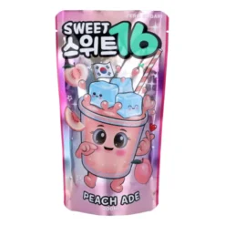 Sweet16 peach pouch drink ADE - 200 ml