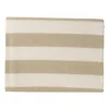 Tafelkleed gestreept groot - wit/beige - 145x320 cm