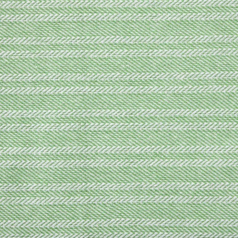Tafelkleed streep - groen/wit - 140x240 cm