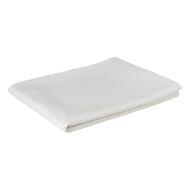 Tafelkleed wit - katoen/polyester - 140x240 cm