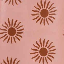 Tafelkleed zonnetjes - roze/oranje - 150x220 cm