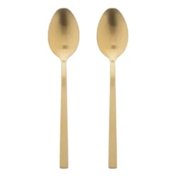 Tafellepels - goudkleurig - set van 2