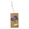 Tag met droogbloemen - diverse varianten - 9 cm
