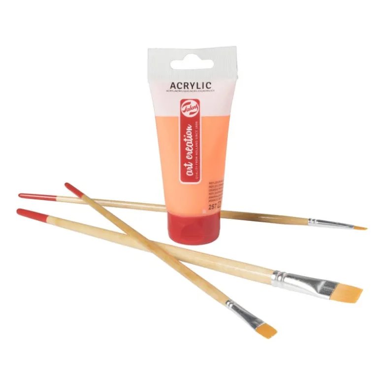 Talens acrylverf - oranje - 75 ml