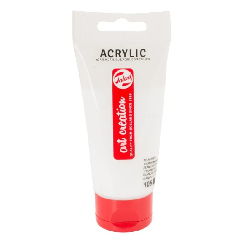 Talens Art Creation acrylverf - wit 105 - 75 ml